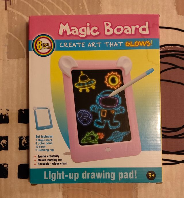 Magic Board - Tableta luminosa de dibujo