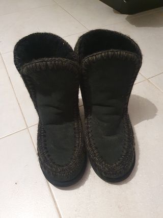 Botas MOU negras hombre talla 44