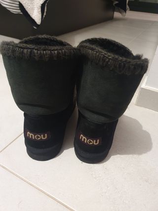 Botas MOU negras hombre talla 44