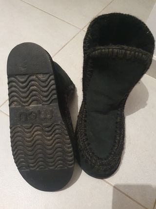 Botas MOU negras hombre talla 44
