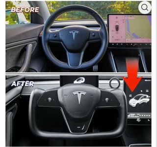 Volante Yoke para Tesla model 3