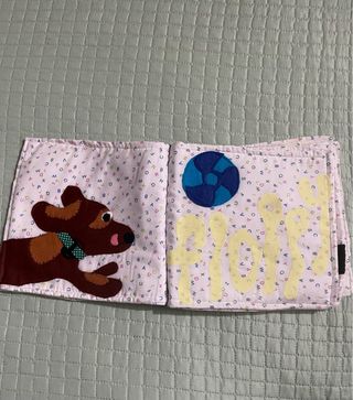 Libro di stoffa handmade prima infanzia