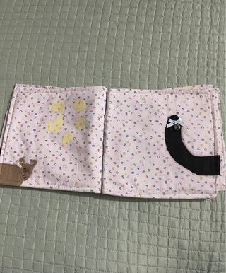 Libro di stoffa handmade prima infanzia