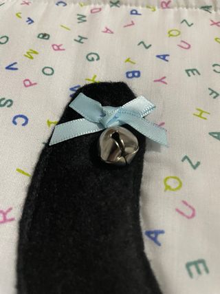 Libro di stoffa handmade prima infanzia