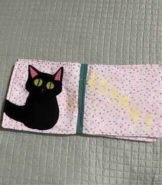 Libro di stoffa handmade prima infanzia