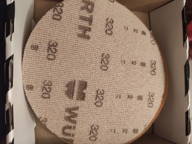 Disco abrasivo grana 320