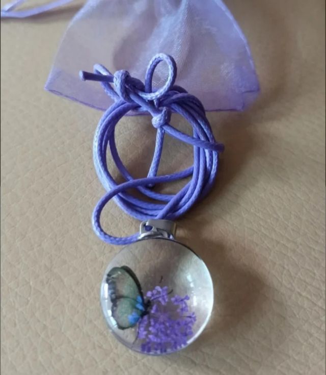 Colgante de Flores Secas