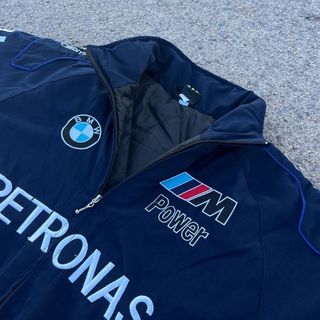 ✅ Chaqueta de BMW Petronas - Vintage Retro Carrera