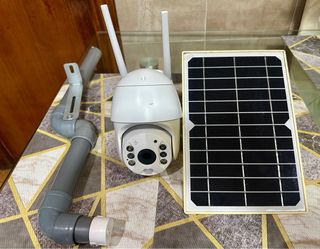 Se vende camara ip de video vigilancia wifi solar