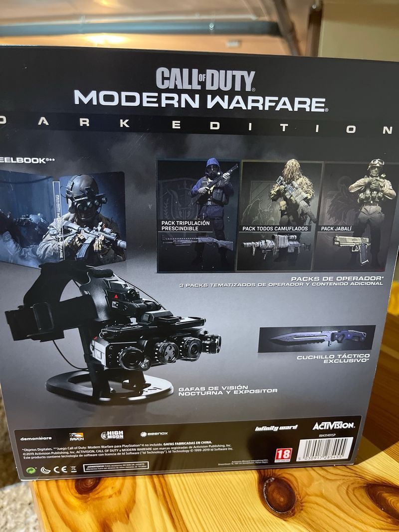 Imagen de Call of duty modern warfare dark edition cod