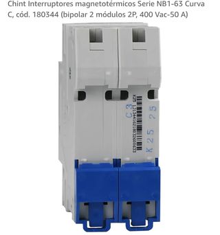 Lote 4 Interruptor magnetotermico CHNT