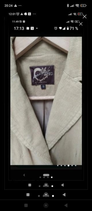 Americana Blazers talla S Stradivarius 