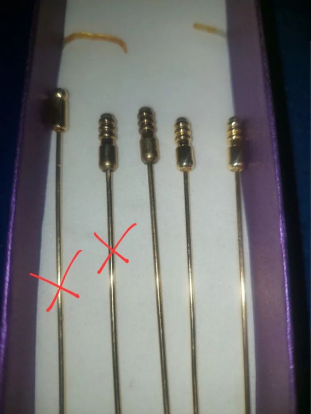 AGUJA,ALFILER PARA BANDA FALLERA