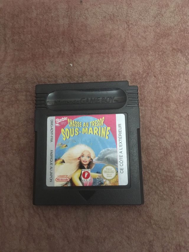 BARBIE AVENTURA SUBMARINA Juego Game Boy