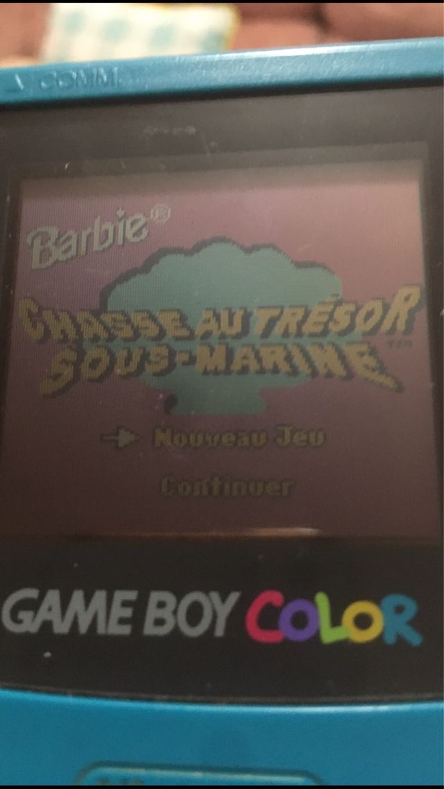 BARBIE AVENTURA SUBMARINA Juego Game Boy