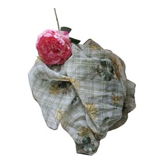 Foulard verde vintage