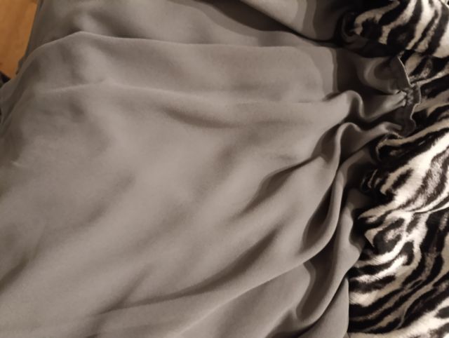 Vestido estampado cebra 