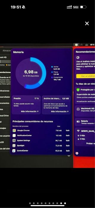 Macbook Pro 16" 2019 i9 16 G RAM 1 TB SSD