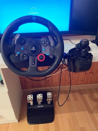 Logitech G29 con palanca de cambios