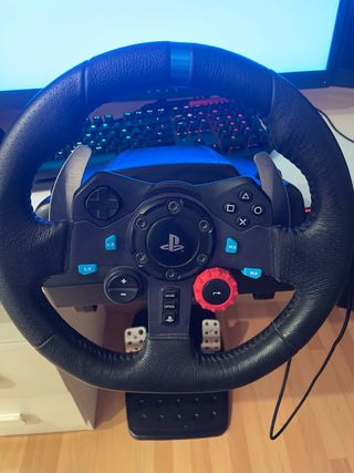 Logitech G29 con palanca de cambios
