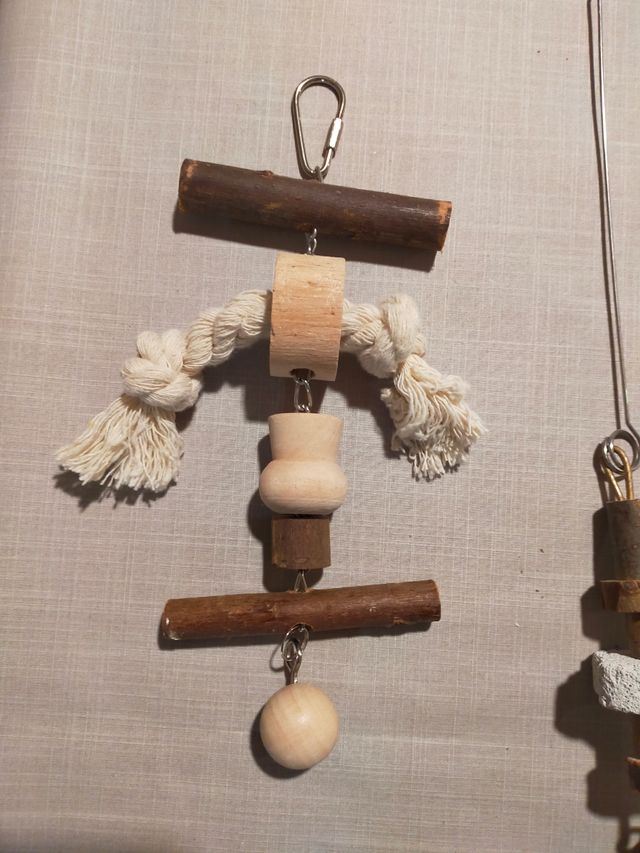 Accesorios para jaula loros