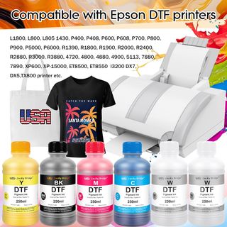 Recarga tinta térmica 6x500ml impresoras Epson DT