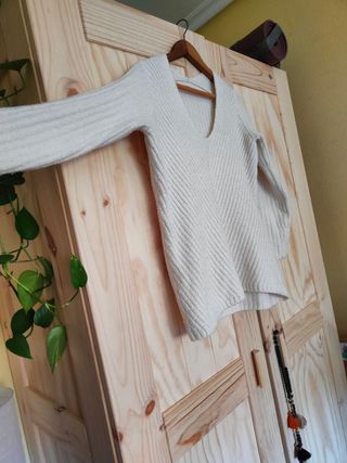 Jersey blanco de pico