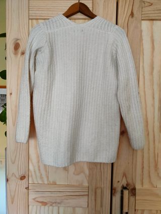 Jersey blanco de pico