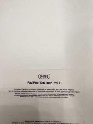 Ipad Pro 10’5 pulgadas 2017