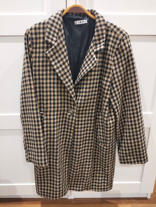 Abrigo entretiempo cuadros.