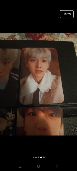 4 photocards EXO