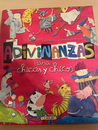 Libro “Adivinanzas para chicas y chicos”