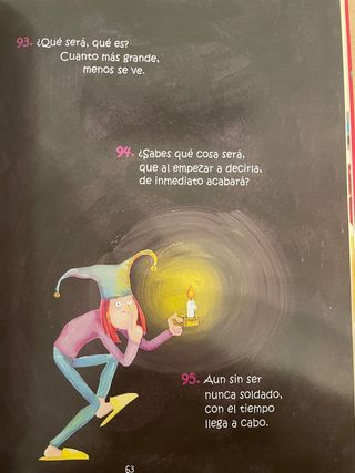 Libro “Adivinanzas para chicas y chicos”