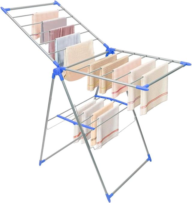 TENDEDERO PLEGABLE CON ALAS PLEGABLE.