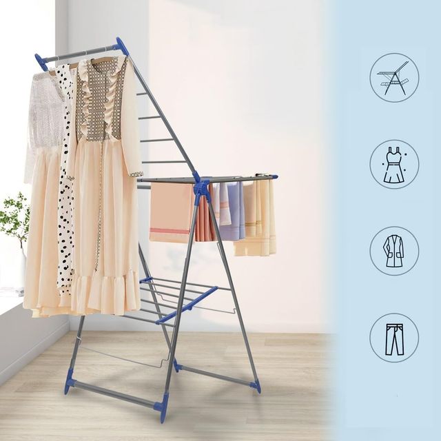 TENDEDERO PLEGABLE CON ALAS PLEGABLE.