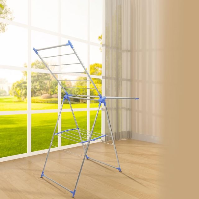 TENDEDERO PLEGABLE CON ALAS PLEGABLE.