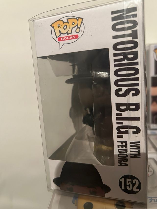 NOTORIOUS BIG with Fedora Funko Pop Rocks 152