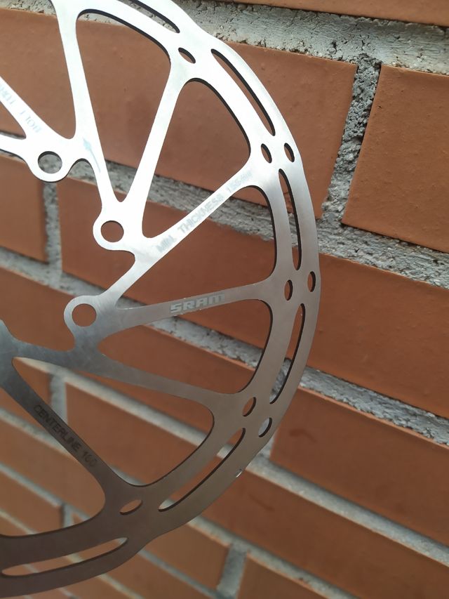 2 SRAM CENTERLINE 160mm Disco de freno NUEVOS.