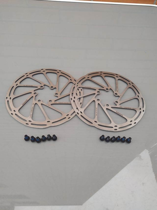2 SRAM CENTERLINE 160mm Disco de freno NUEVOS.
