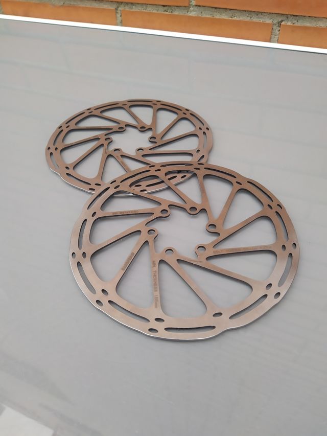 2 SRAM CENTERLINE 160mm Disco de freno NUEVOS.