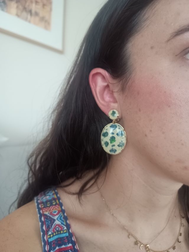 Pendientes cerámica originales.
