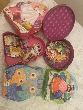 4 Puzzlez de 24 36 y 54 piezas