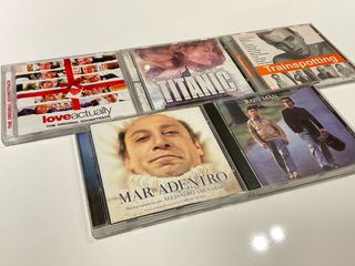 5 CDs BSO Bandas sonoras originales