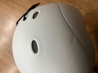 Casco de esquiar blanco