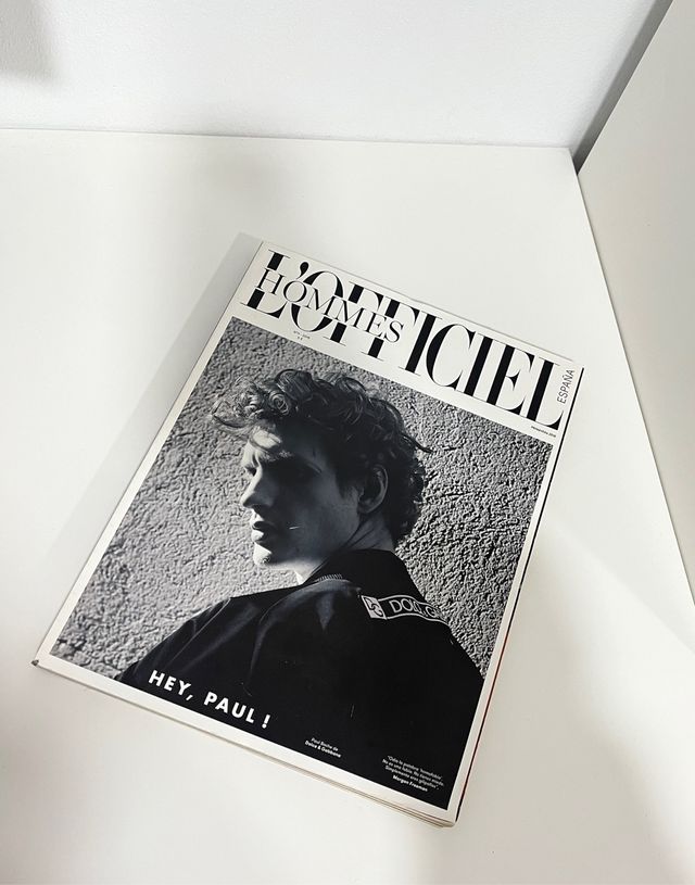 Revista L’officiel Hommes primavera 2018