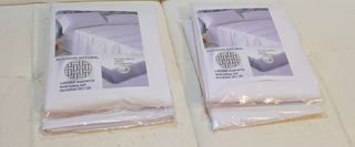 1,80. 2 juegos/sábanas ALGODON.