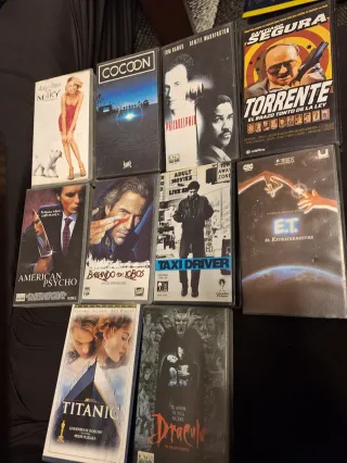 Lote de películas originales VHS Video