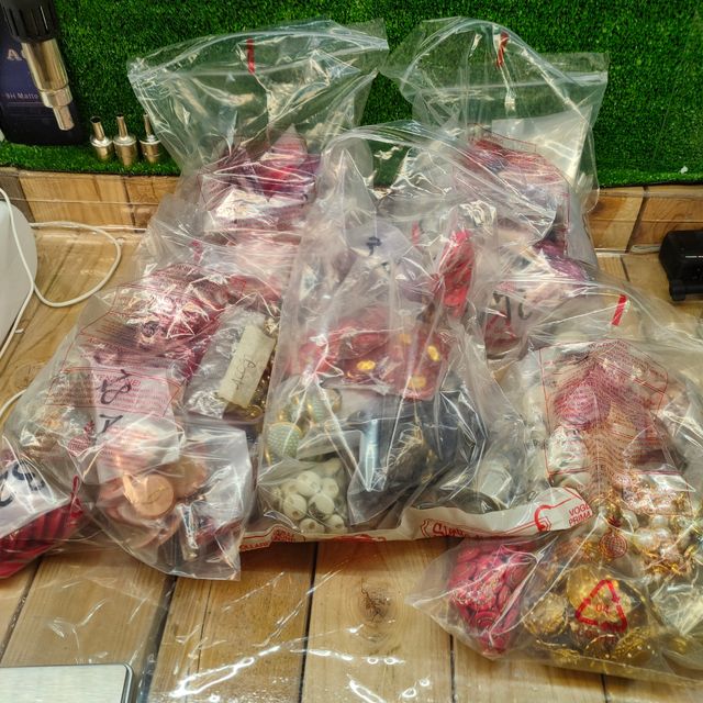 5 kg bottoni misti oro gioiello vintage