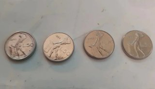 Monete italiane in miniatura - anni 1990/1995