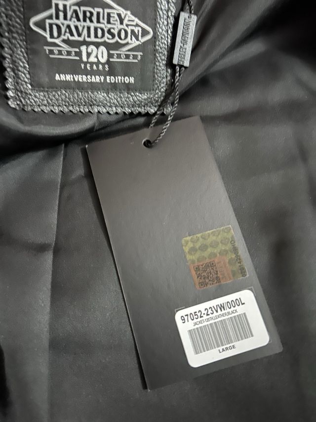 Giacca originale Harley Davidson 120th anniversary